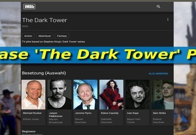 Campaña por el piloto de The Dark Tower