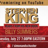 Stephen King lee un fragmento de Billy Summers